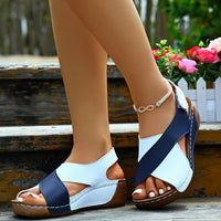 Platform Platform With Skirt Casual Open Toe All-match Beach