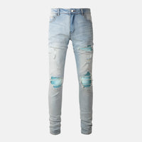 Men's Slim Fit Stretch Ripped Skinny Jeans