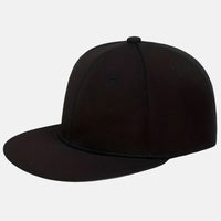 Classic Black Snapback Hat