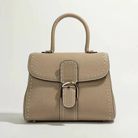 Elegant Buckle-Detail Handbag