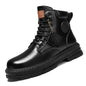 Men's Classic Lace-Up Leather Boots