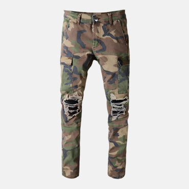 Battlefield Camo Cargo Jeans