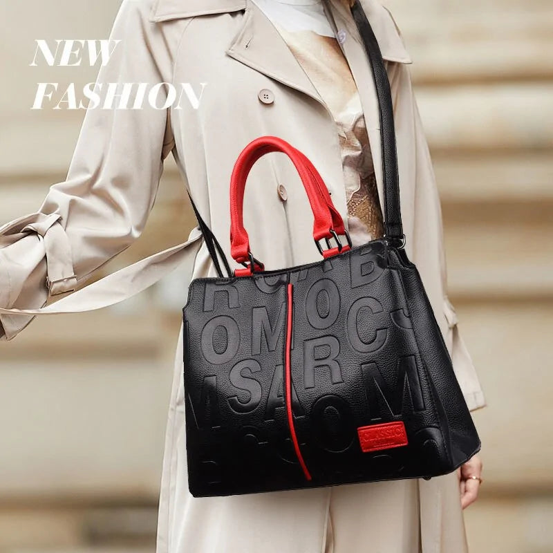 Fashionable Leather Handbag