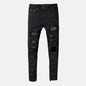 Midnight Shard Ripped Black Jeans